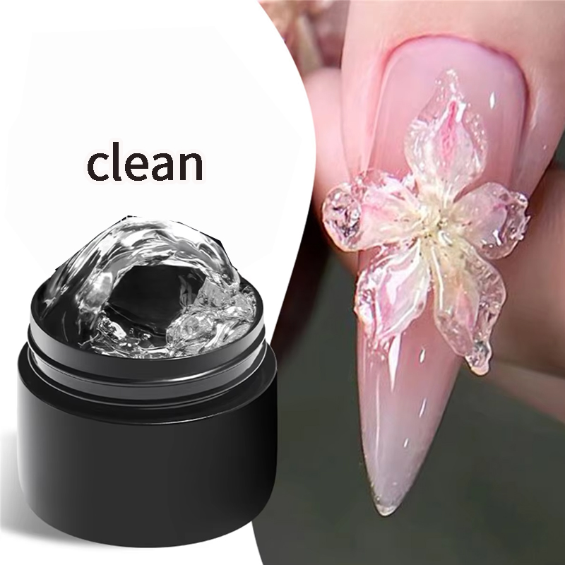3D Multigel Non Stick Hand Extension Nail Carved Gel Polish 5D Modeling Solid Stereoscopic Carve Shaping