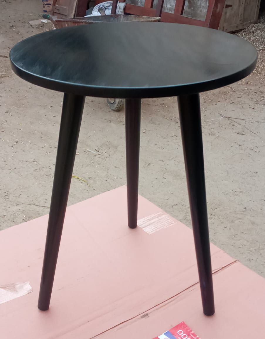 Black coffee table . folding table
