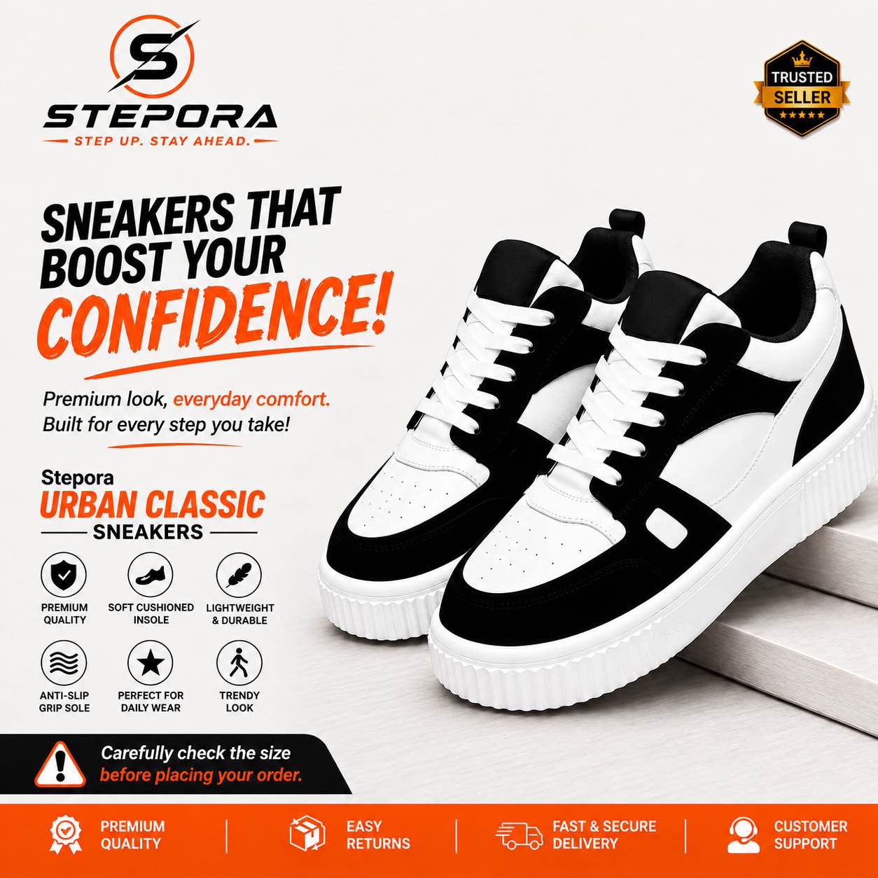 Black White Shoes For Men & Women | Stylish Joggers & Sneakers | Casual Sports Shoes | Comfortable Daily Wear | Trendy Shoes For Boys & Girls | Sneakers | Men Shoes | New Design Sneakers