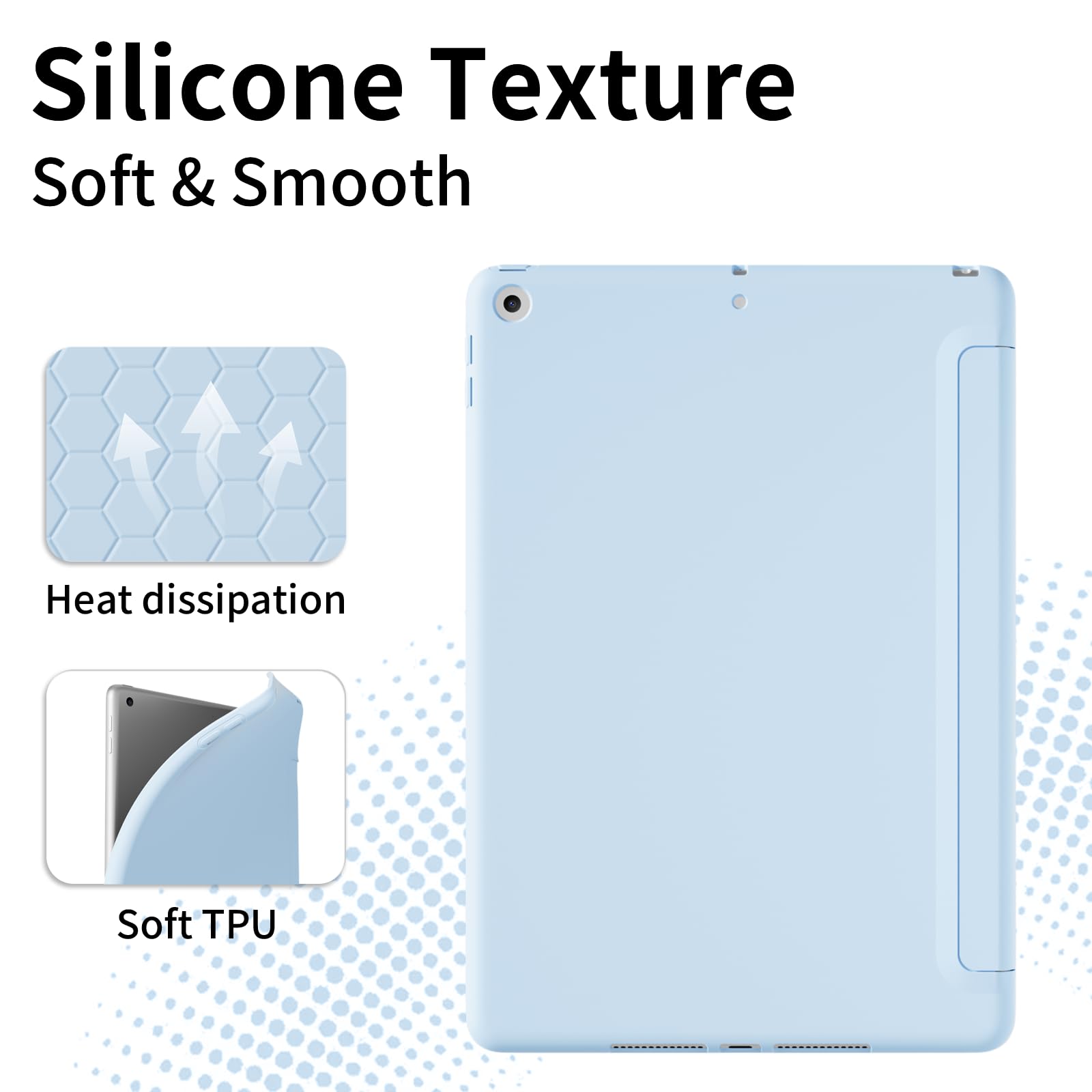 Tablet Case for  iPad 9th/8th/7th Generation 10.2-Inch (2021/2020/2019 Release),Magnetic Flip Smart Cover Auto Wake Sleep