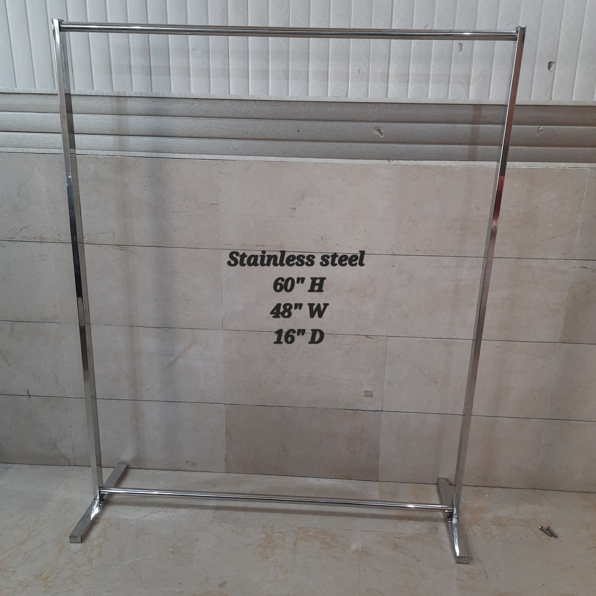 Stand Up Hanging Robe Rack PORTABLE CLOTH HANGING STAND RACK STYLE FOR BOUTIQUE AND HOME | Daraz.pk