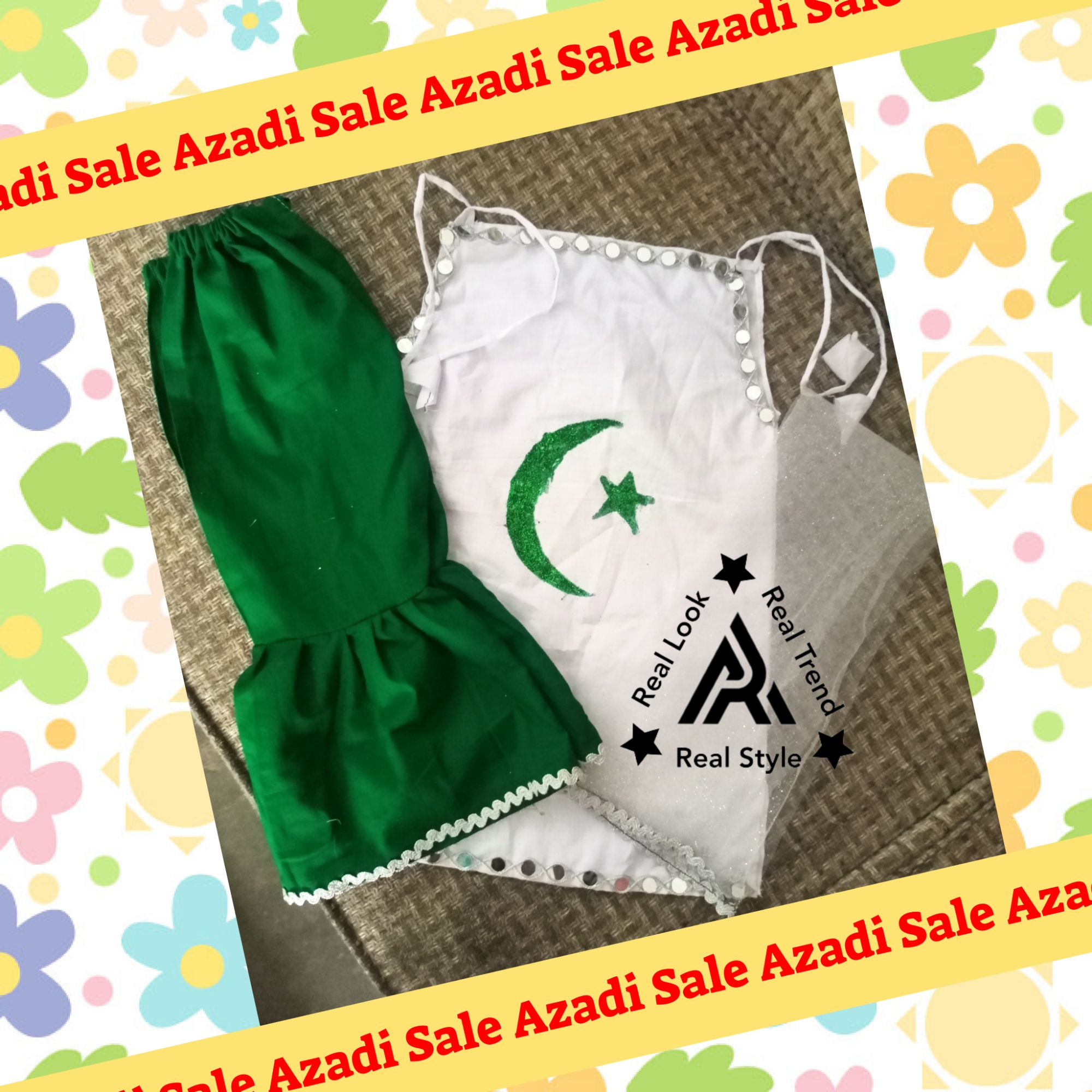 Al Rabelle Azadi Gharrara Dress