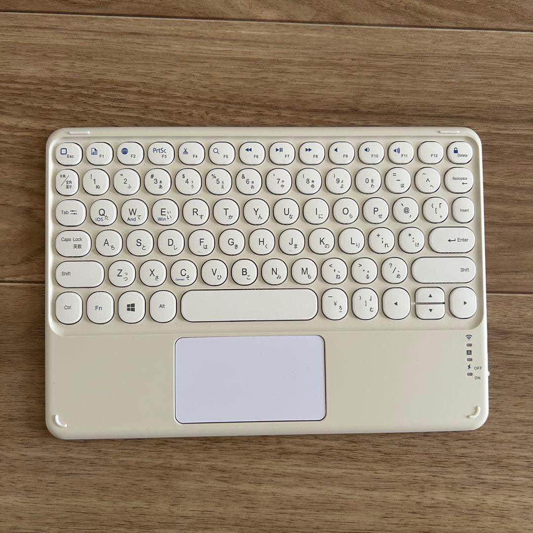 Wireless Keyboard With Touchpad Rechargeable Ultra Slim 3 Days Battery Timing For Tablet-Laptop-Mobile-Smart led And Other devices