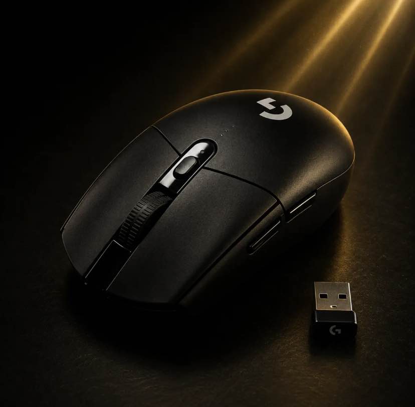 Logitech G304 LIGHTSPEED Wireless Gaming Mouse | Dual Connectivity Bluetooth + USB Receiver | 12000 DPI | High Precision Gaming Mouse