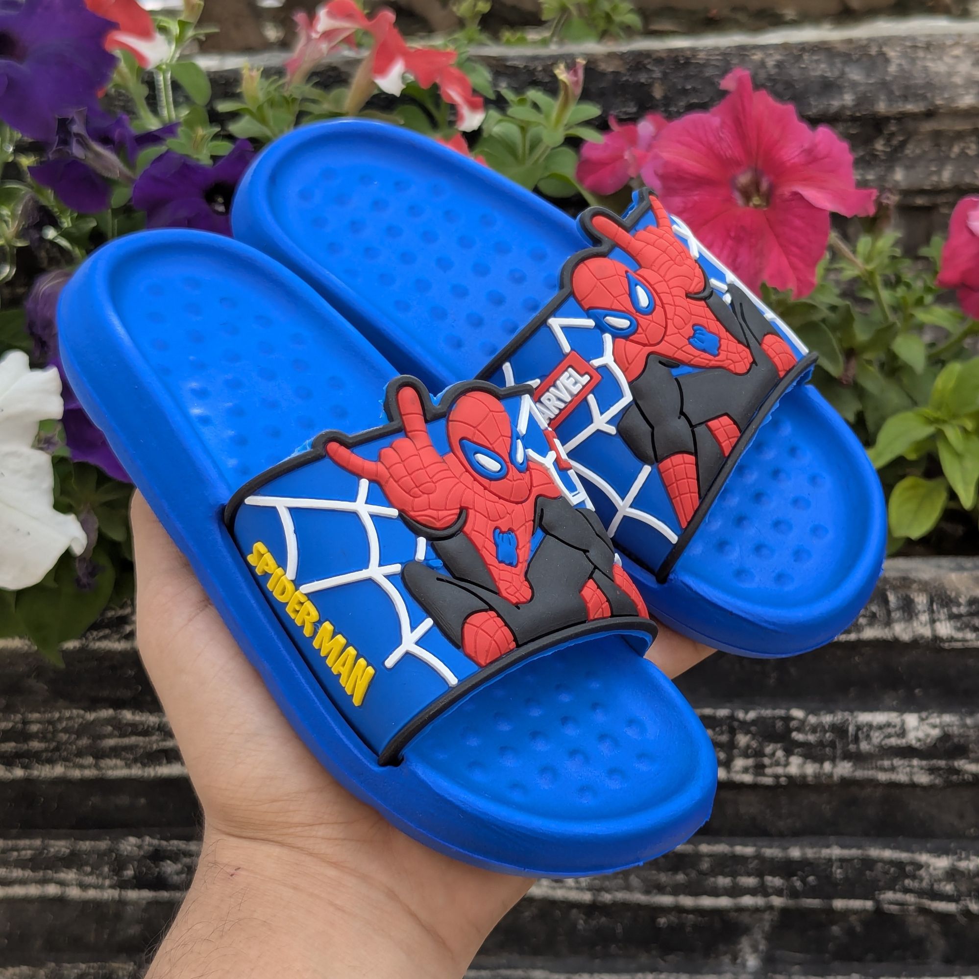 New soft slippers for small kids || Eva comfortable spider man marval Light weight premium quality chappal