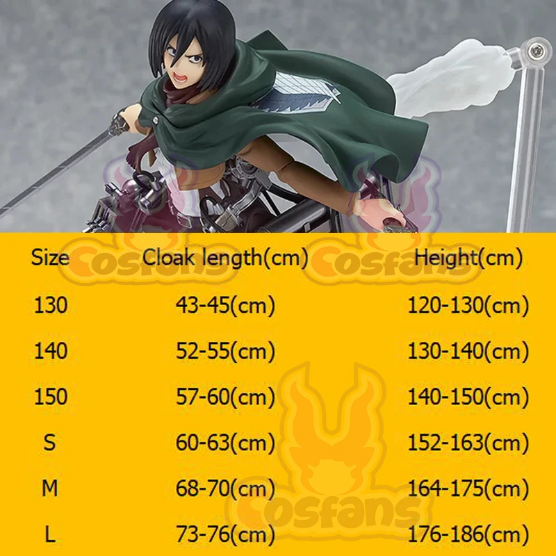 Anime Attack on Titan Cloak Shingeki No Kyojin Scouting Legion Cosplay Costume Cos Green Cape Mens Clothes Cosplay Costume Women