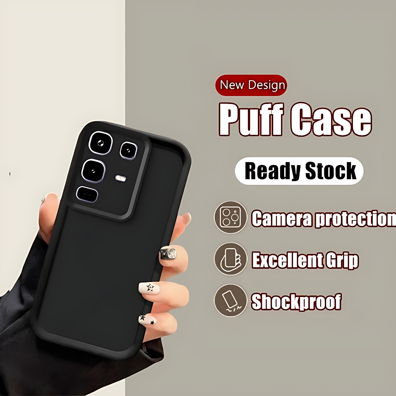 [Note 50 / 50 Pro] Sixonic Candy Silicone Cover For Infinix Note 50 – Note 50 Pro Cover – Shockproof Soft TPU Back Cover With Camera Lens Protection Case
