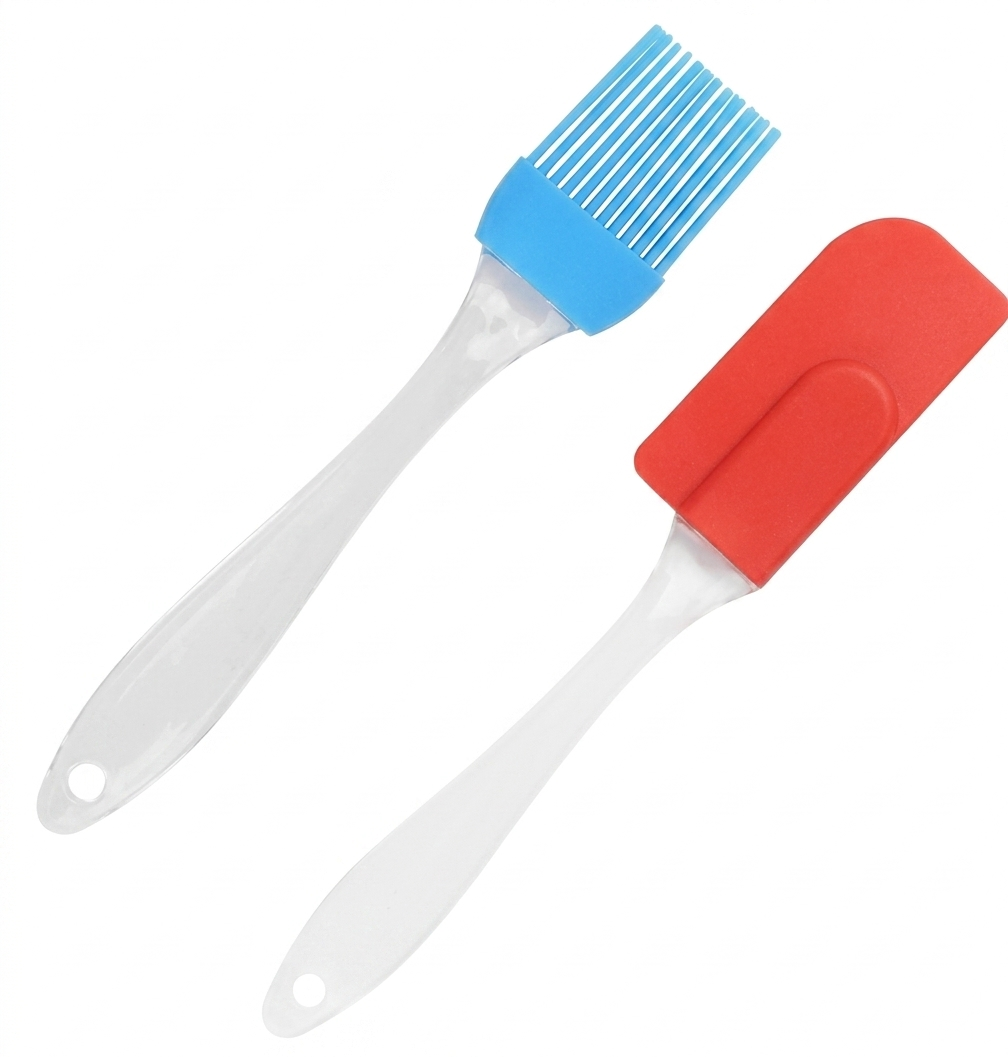 Spatula & BBQ Oil Brush Set