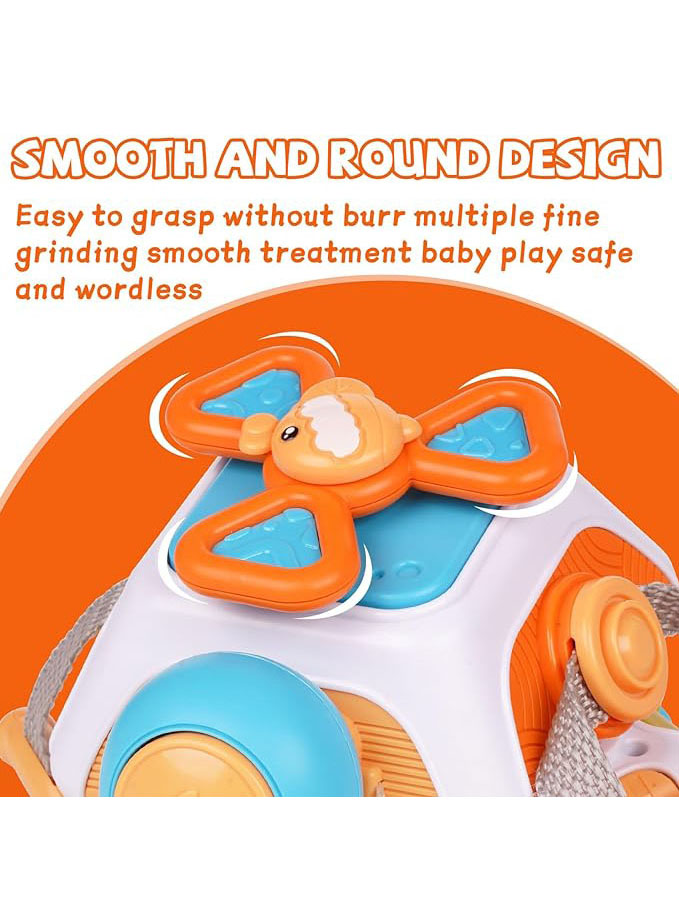 Baby Busy Board Cube Montessori Sensory Toys for Toddler