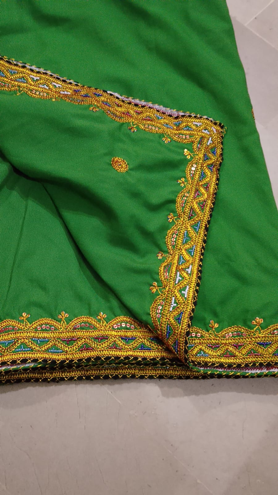 HAnd made muka work chaader