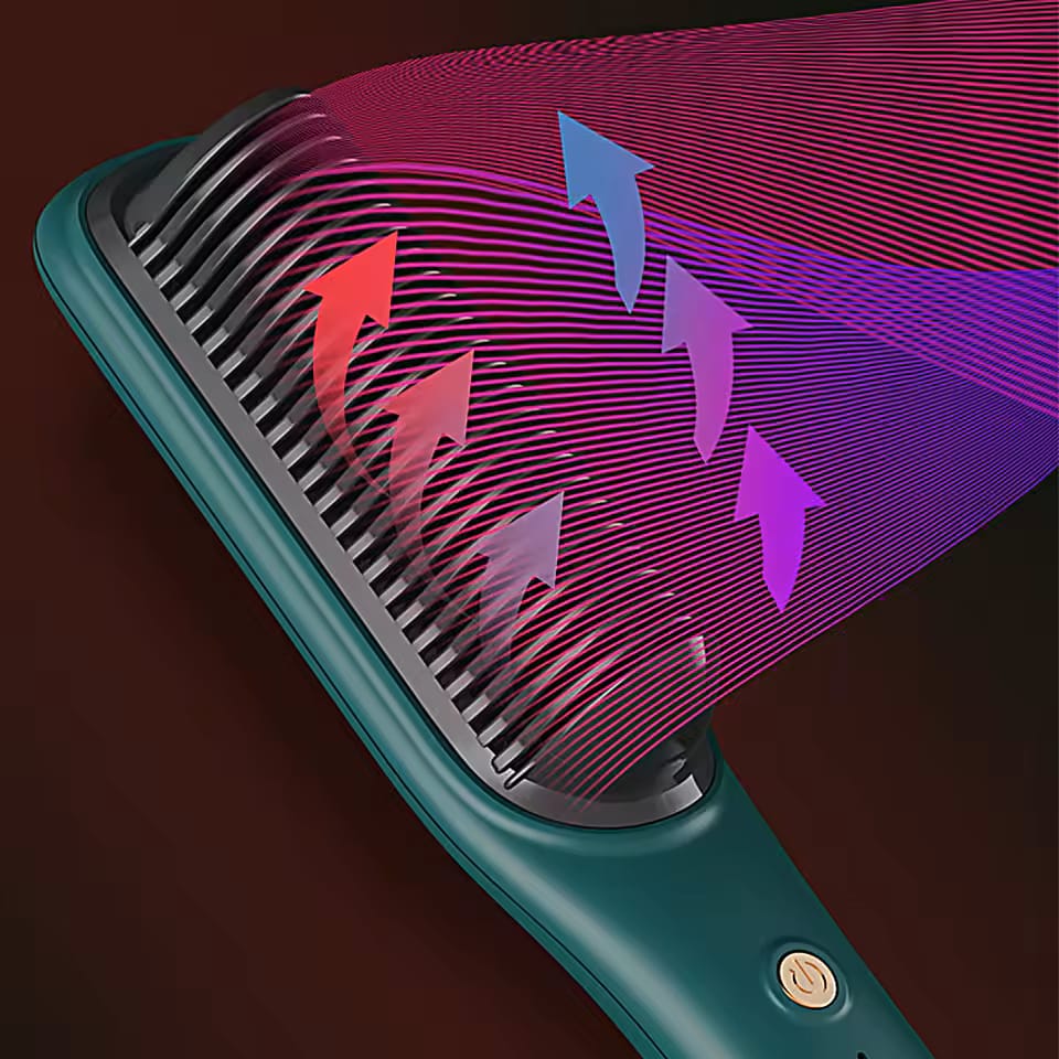 Electric Hot Comb Hair Straightener