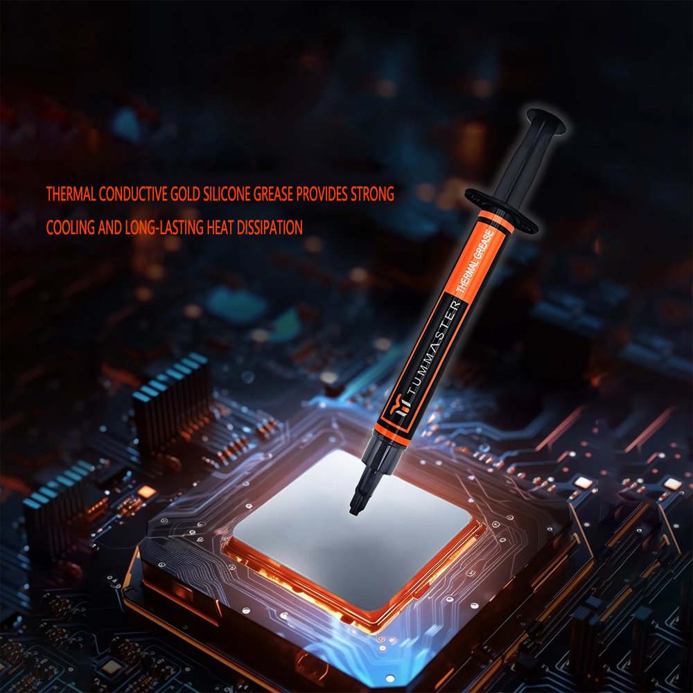 TUMMASTER CPU Thermal Paste Thermal Grease 18.8W/m-k High Thermal for Gaming PC Case Cooling PS5 Processor