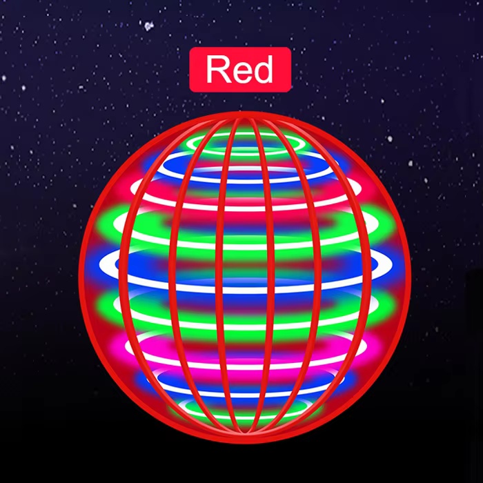 Flying ball, automatic spinning ball, LED dazzling lights, floating magic, fan, UFO flying machine, toy, , game, sports ball
