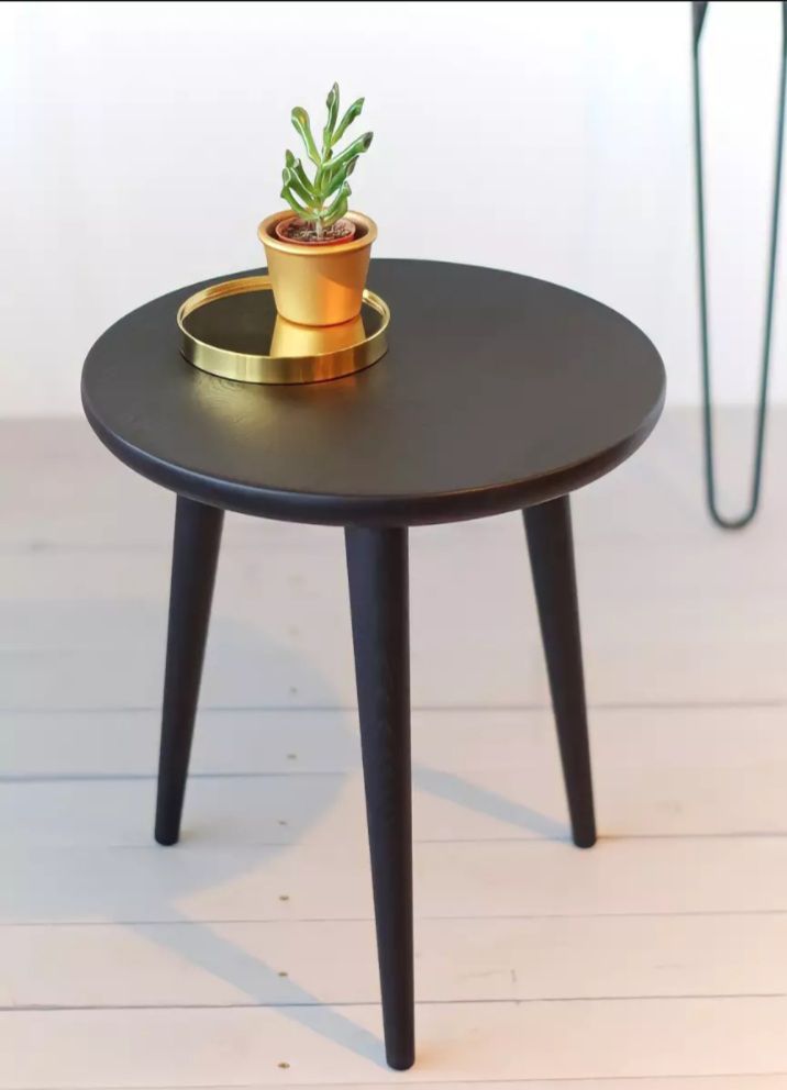 Black coffee table . folding table