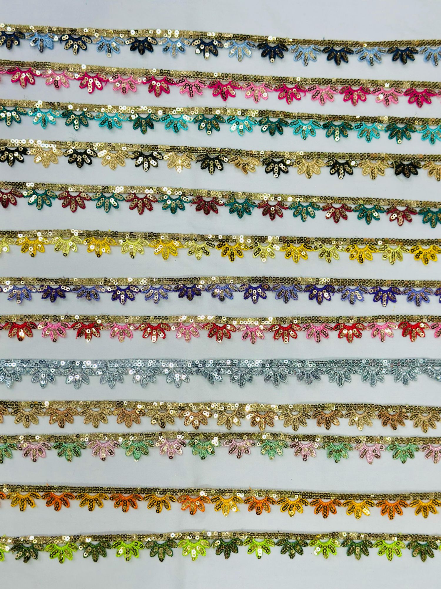 double Shades sequence Sitara lace par yard