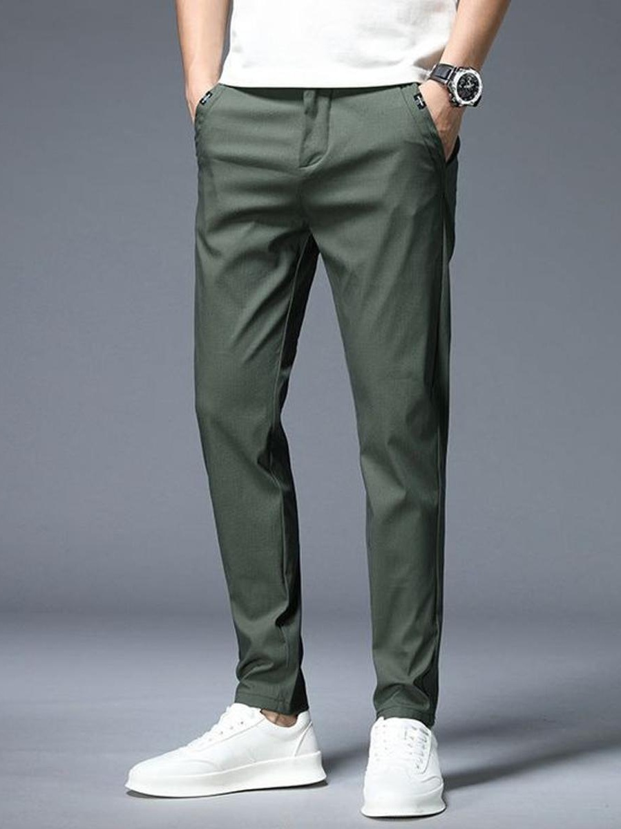 Men & Boys Cotton Jeans Pants All Season Comfort Regular Fit Casual Wear Pants For Men Multiple Colors