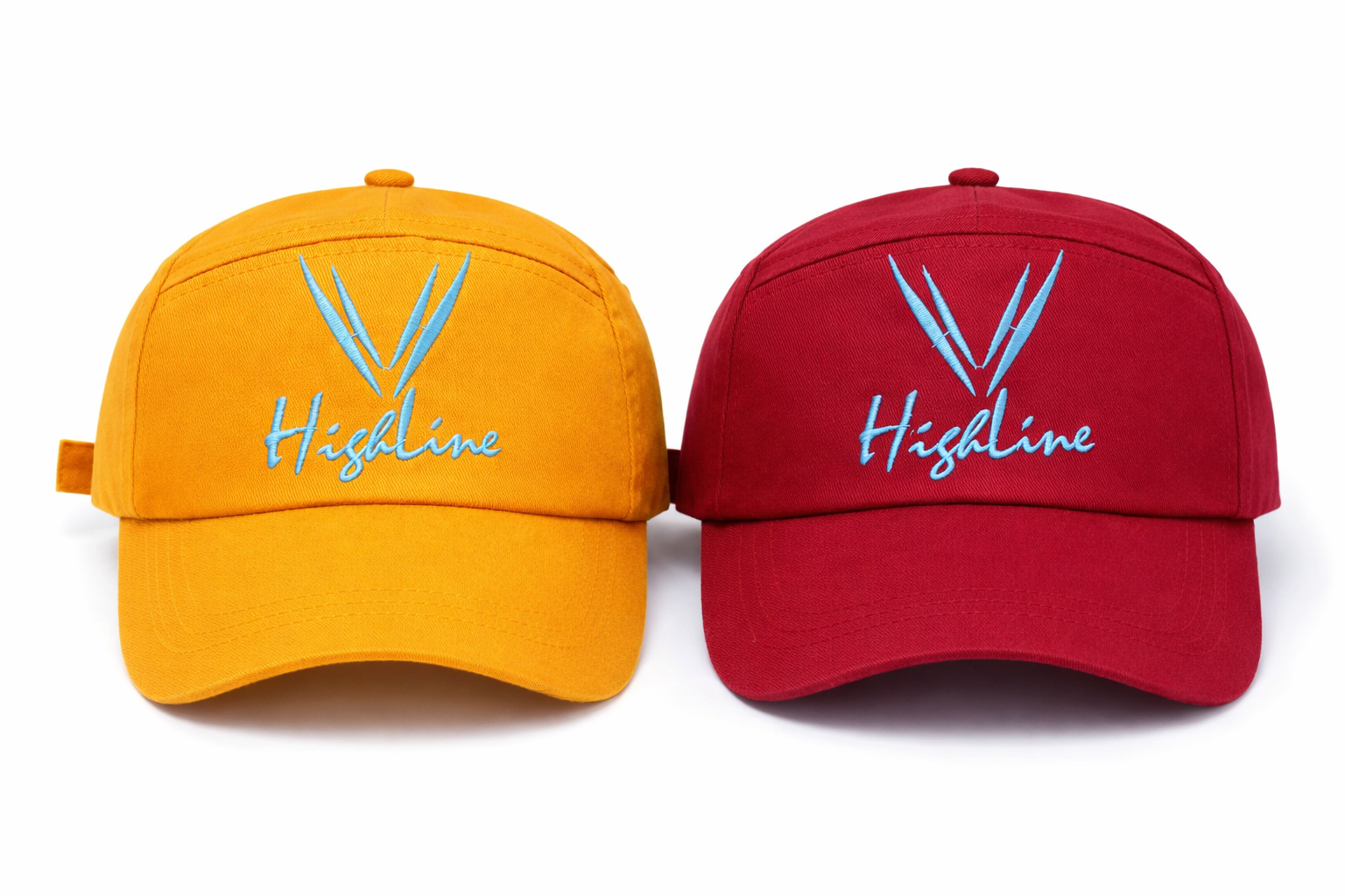 Highline Summer Cap Adjustable Hat Kids Boys Men Yellow Red