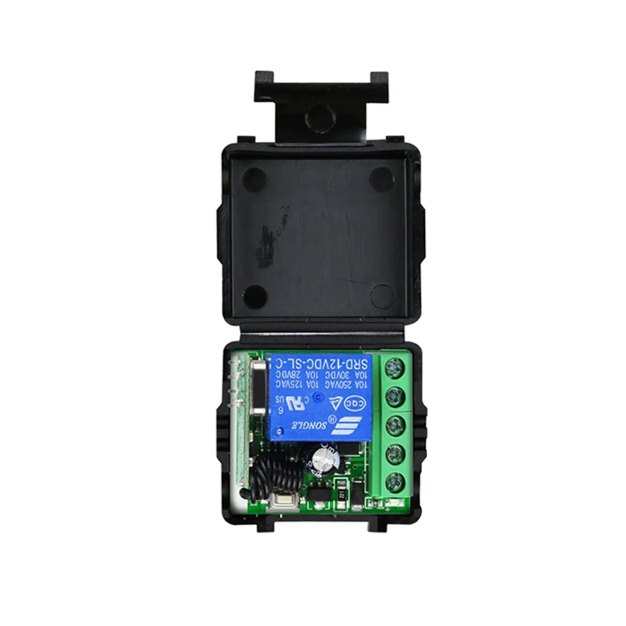 DC 12V RF 433Mhz Wireless Remote Control Switch Relay 1CH Receiver Module For LED Door Electromagnetic Lock DIY