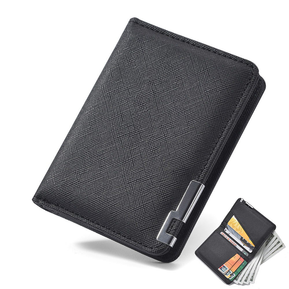 Fashion Wallets for Men Slim Credit Card Holder Purses Cross Pattern Women's Short Money Bags Portable Cardholder Male 