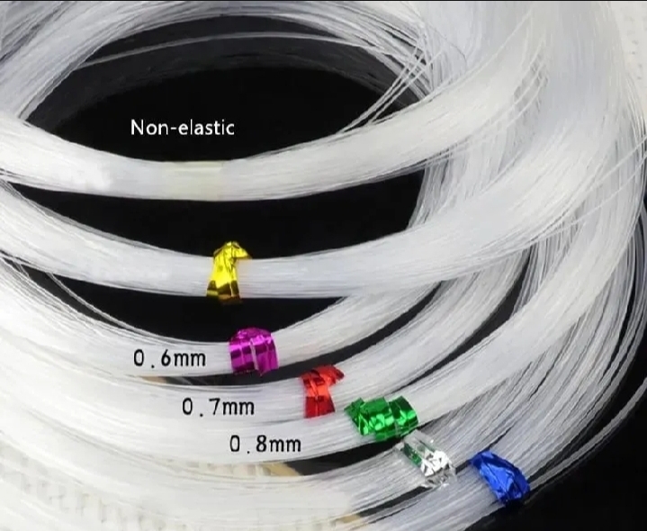 Non - Elastic 1 /2 /5 Roll Transparent Fishing Line - Nylon Trasparent Line Polyester  Handmade Thread Jewellery tools & Equipment - Accessories - Material Wholesale Jewellery Tools & Equipment
