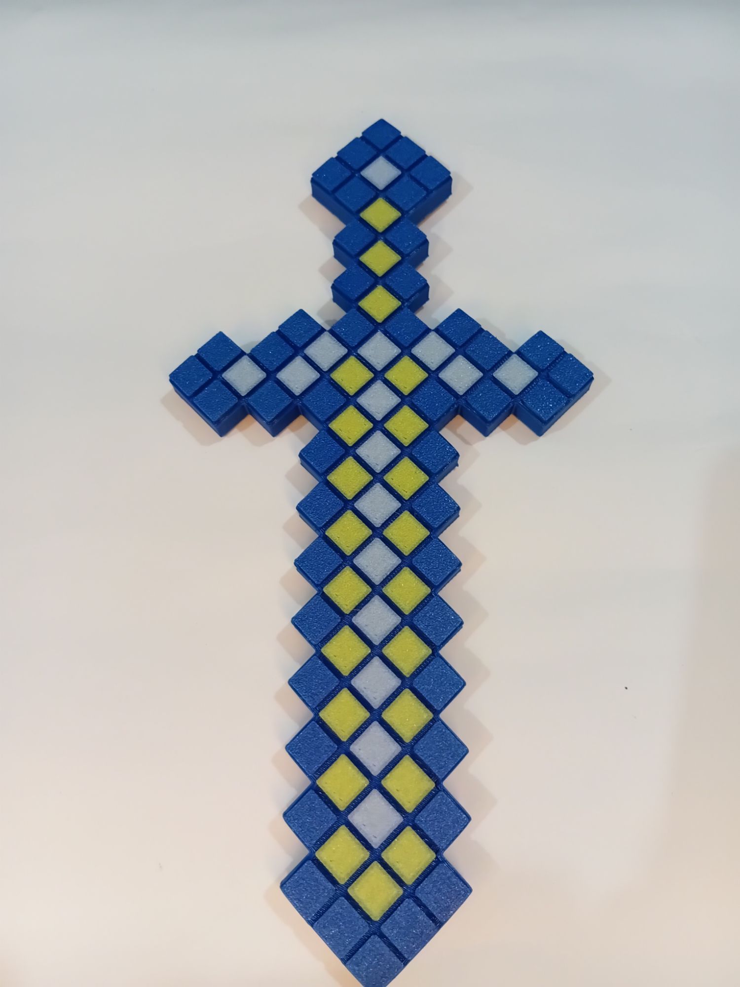 3D Printed Pixel Art Collectible | Voxel-Inspired Game Decor | PLA Desk Display & Cosplay Prop