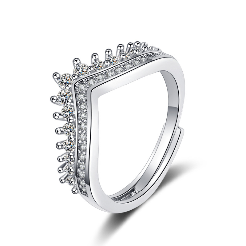 New 925 Sterling Silver Ring Shining Zircon for Women Wedding Jewelry Engagement Charm High Quality Fashion Party  Ring
