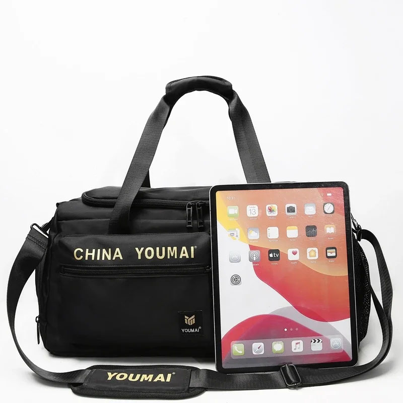 Travel Bag Man & Female Large-Capacity Hand Luggage Dry-Wet Separation Sports Fitness Bag Short-Distance Travel Package Waterproof