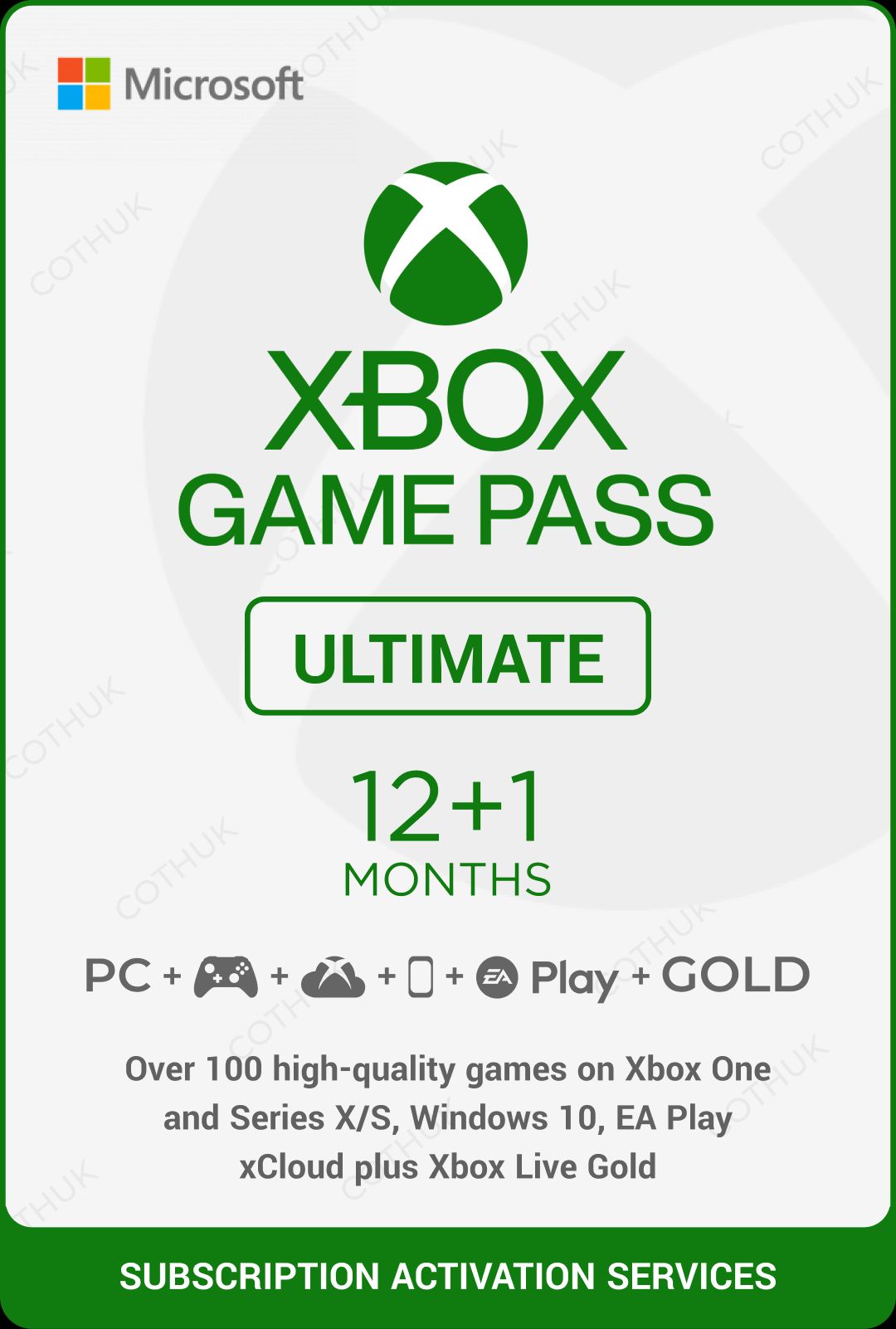 xbox game pass ultimate 12 1