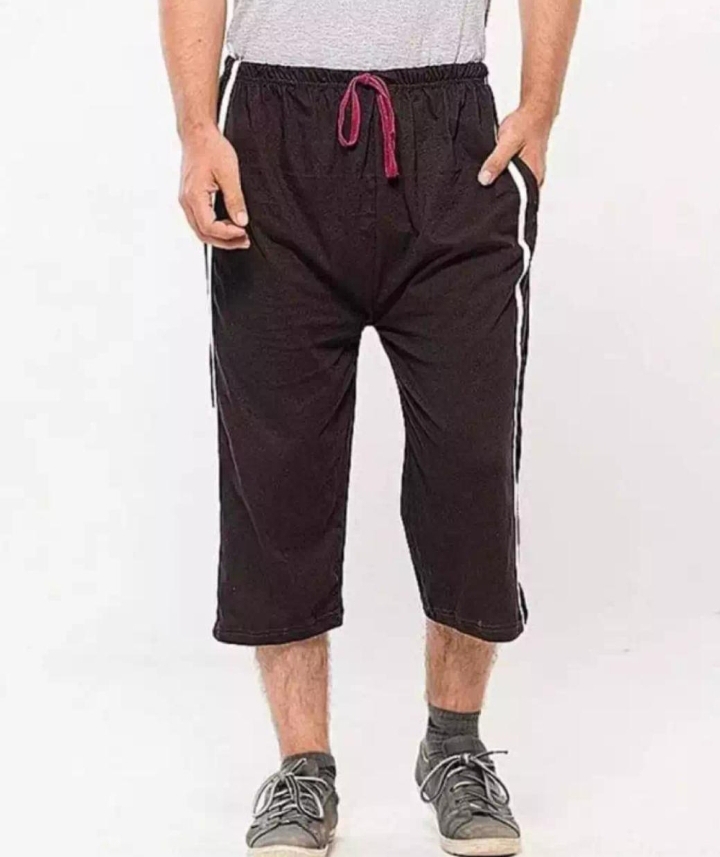 Pack of Two - Three Quarter Jersey Shorts For Men BY POCKET FANCY STORE