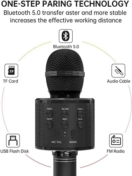 Wireless Karaoke Kids Microphone