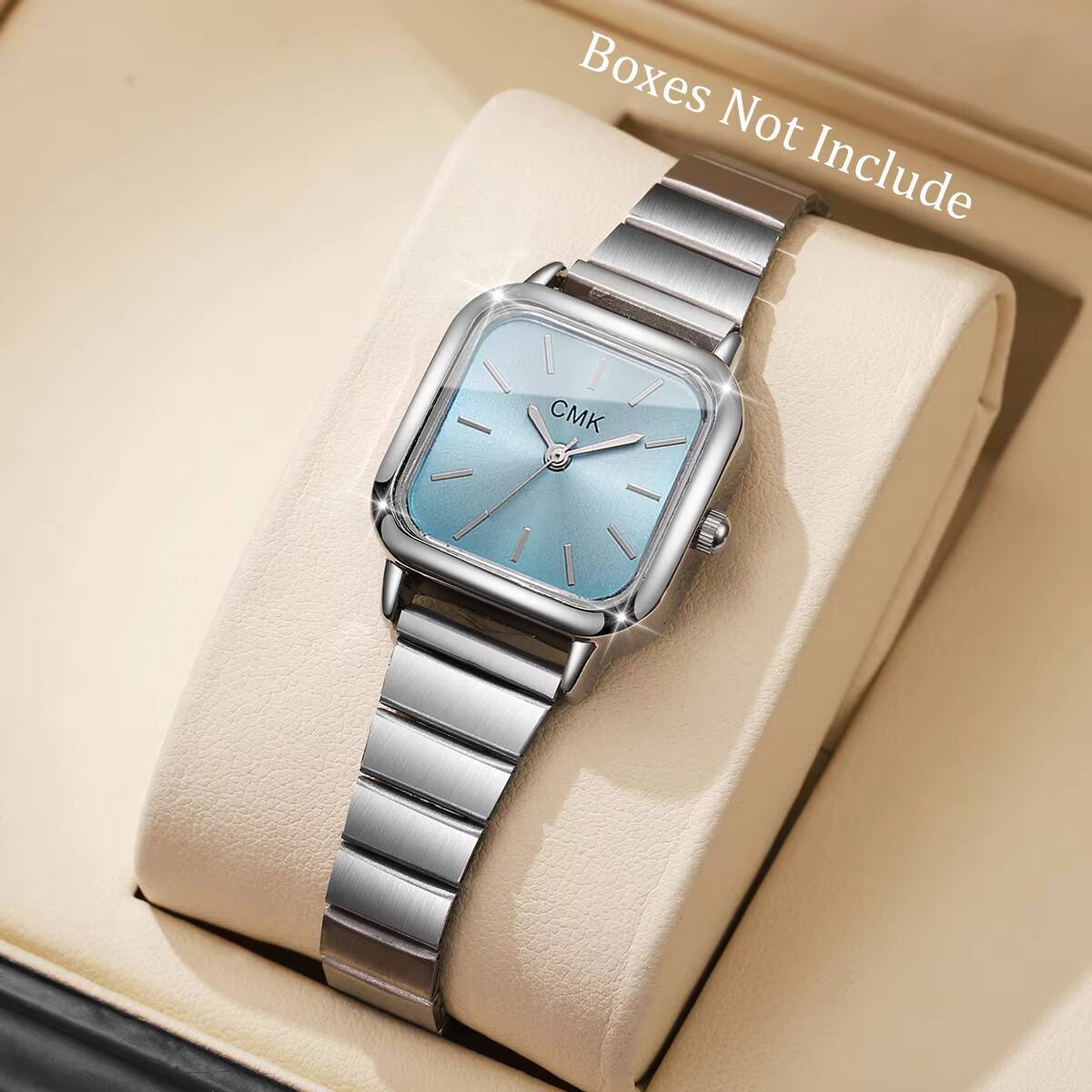 Fashion Ultra-thin Strap Women Watches Ladies Square Quartz Wristwatch Clock Reloj Mujer（Without Box）