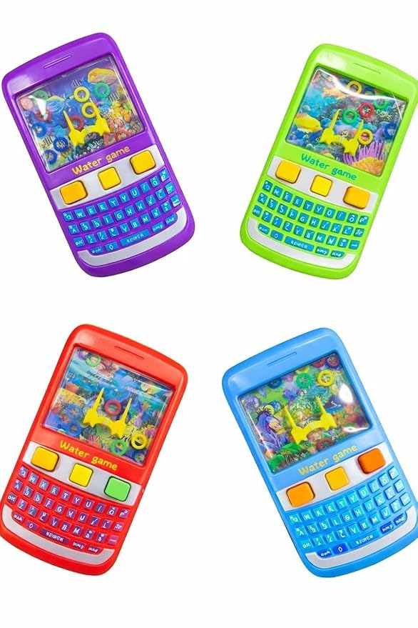HOT DEAL NO1.Plastic Small Mobile Phone Water Game for Kids (Orange) ONLY RS 139