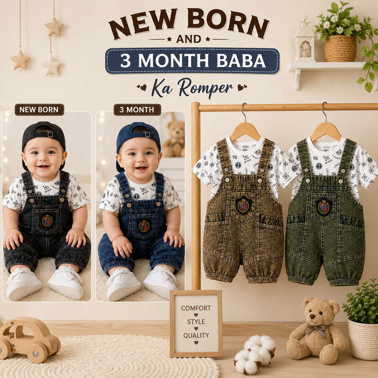 New Born Baby Romper suits/new born baby Romper suite half Sleeves