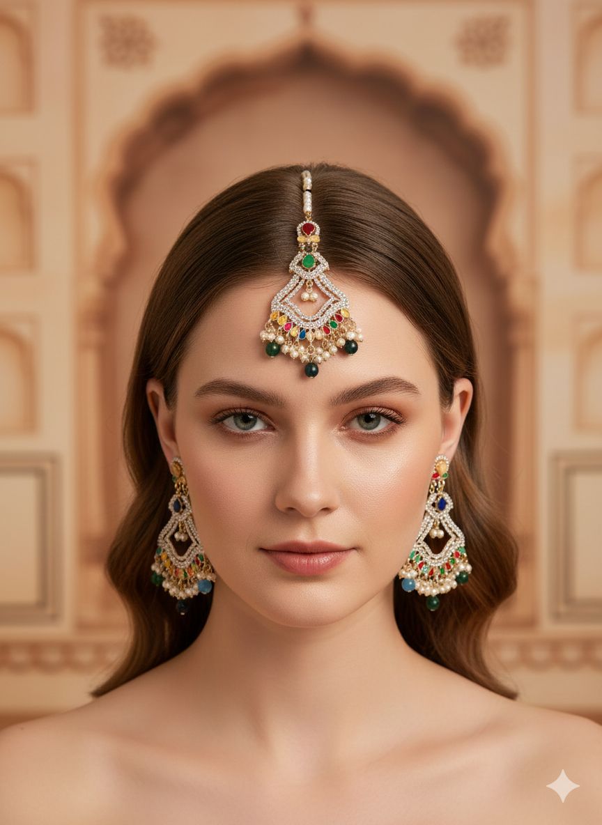 beautiful awesome elegant attractive jewelry set for ladies wedding & engagement collection