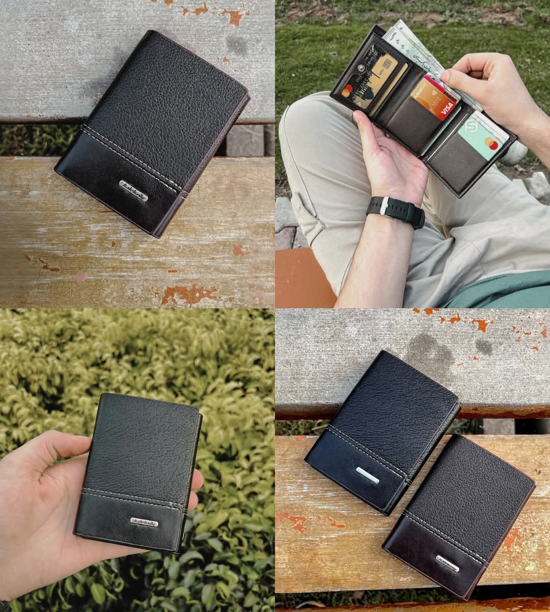 Premium PU Leather Trifold Wallet | Card & Cash Holder | Stylish Men’s Wallet