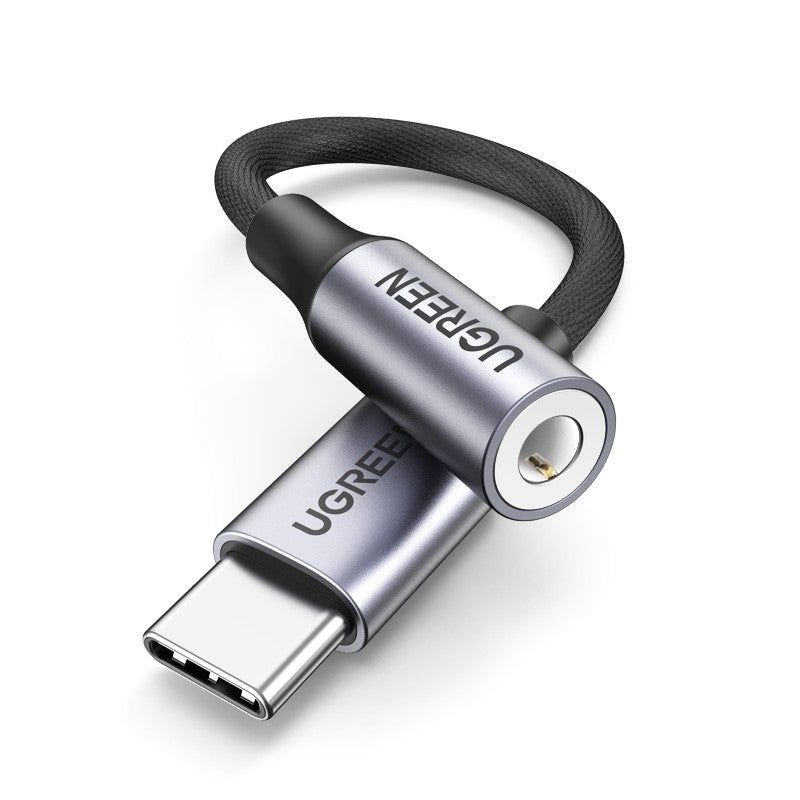 UGREEN USB C to 3.5mm Headphone Adapter, Type C Dongle Audio Jack Converter with DAC Chip Compatible for Galaxy Note20 Ultra/Note20/S20/Note10/S10, Pixel 4 3 2 XL, , OnePlus and More