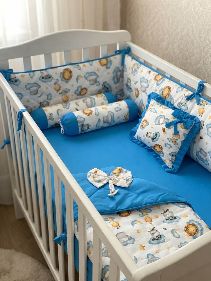 BABY COT SET- CRIB BEDDING FOR NEW BORN