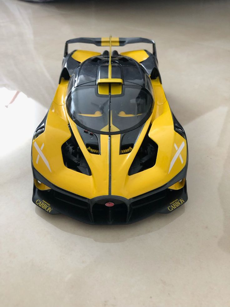 Bugatti Bolide Diecast Toy Car 1:64 Scale Metal Model Car for Kids & Collectors | Mini Sports Racing Car Pull Back Vehicle Toy | Premium Hypercar Design