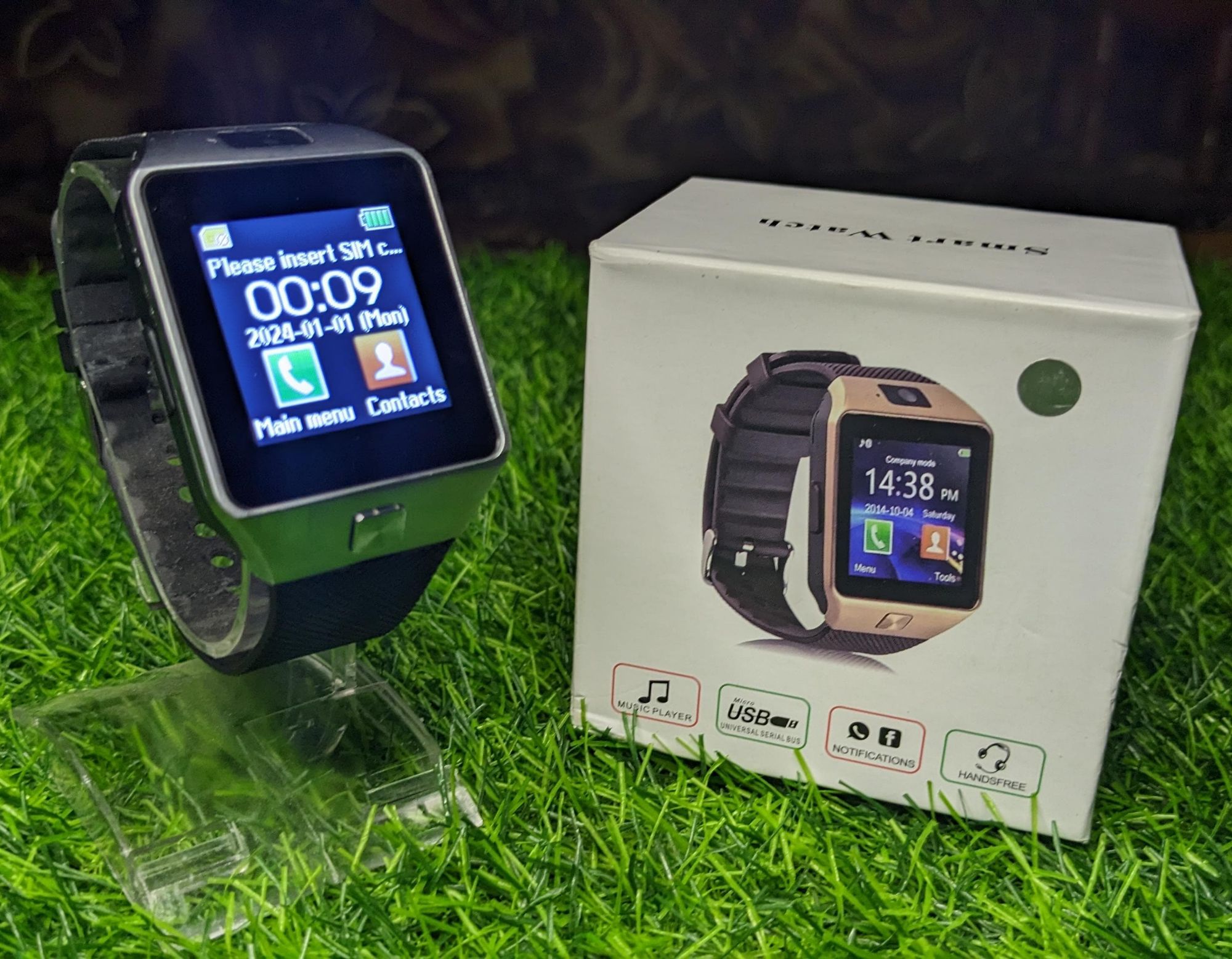 Memory Card Dz09 Smart Watch Reviews Men Women Multifunction Dz09