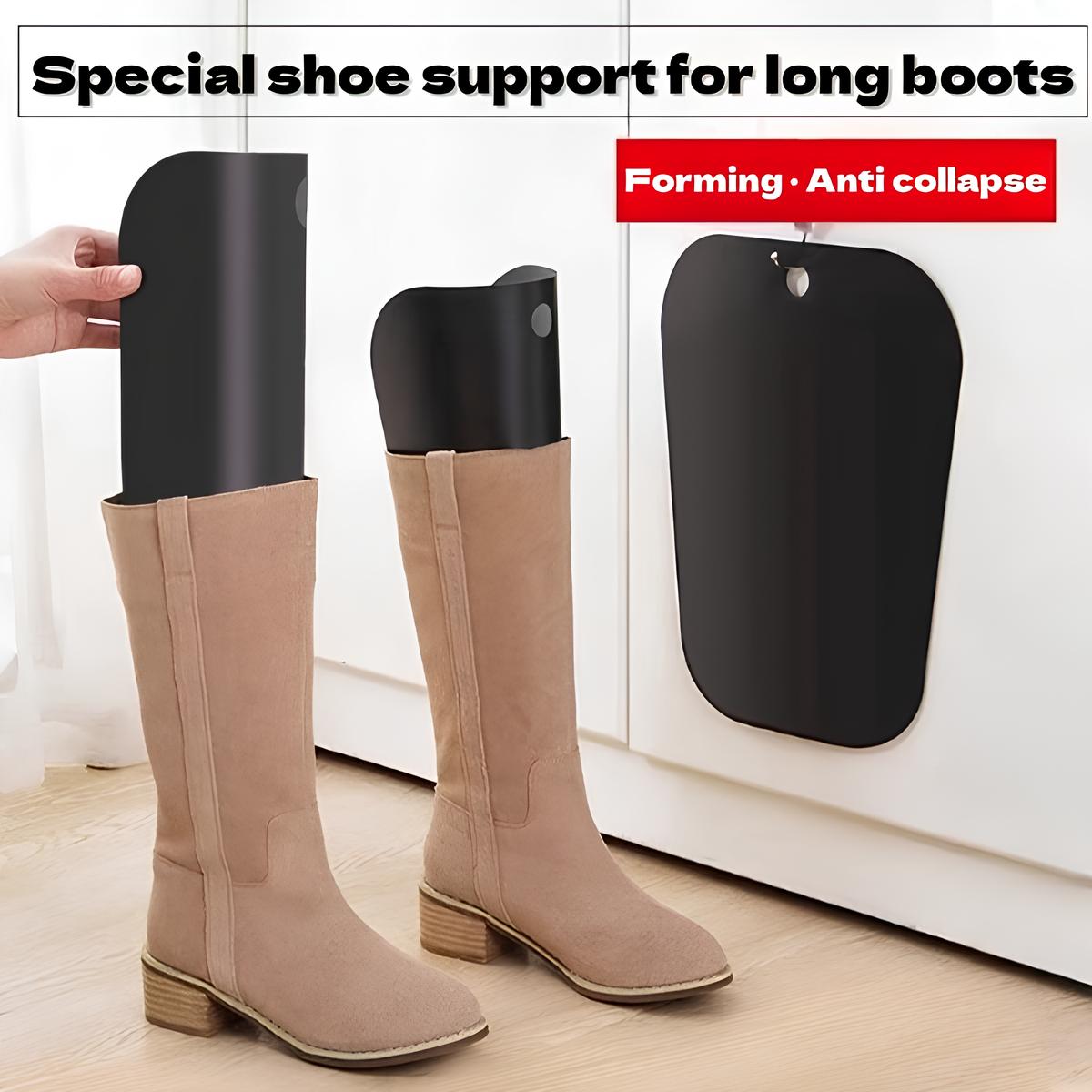 2/4/6 PCS Boot Shapers for Tall Boots Anti-Wrinkle Boot Inserts Plastic Boot Supports Shape Retainers
