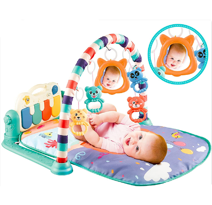 PIANO PLAYMAT GYM (Rattles included) Box packed