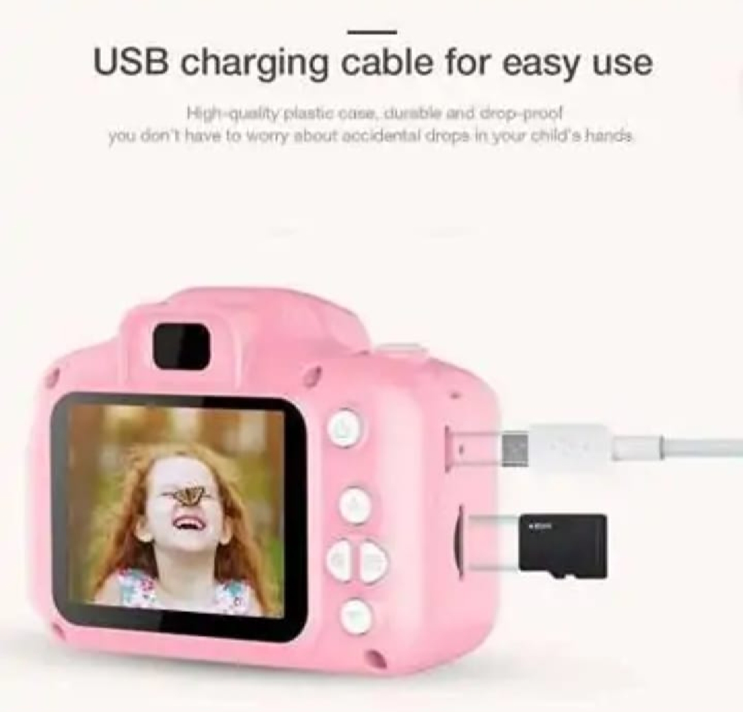 Mini HD Camera For Kids Color Display HD 1080 Pixel HD Camera Best Gift For Both Girls and Boys