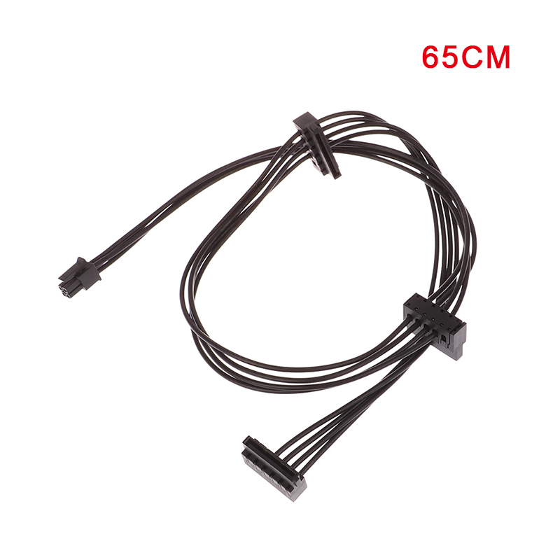 35cm Mini 4pin To SATA Power Supply Cable For Computer Main Board Interface Small 4Pin To 1/2/3 Port SATA SSD Power Supply Cable