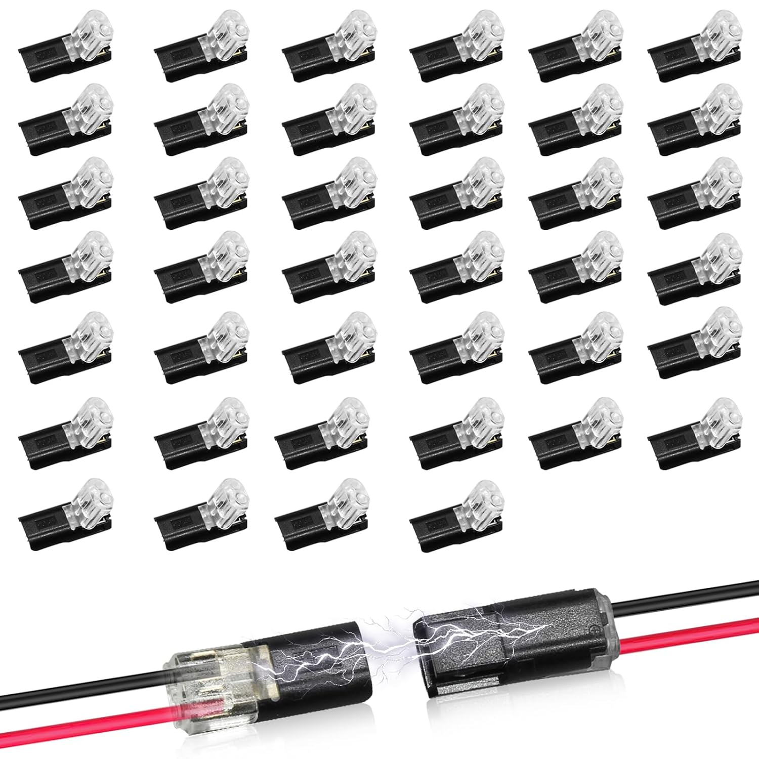 Waterproof Plug Wire Connector 2 Pin Way Cable Plug Car Electric Wire Snap Connectors Strip Terminal Connection Wholesale