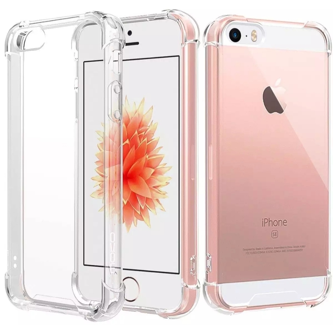 procent Ellende betreuren iPhone 5 / 5s Anti shock Drop Resistance Transparent TPU Case Silicone  Mobile Cover: Buy Online at Best Prices in Pakistan | Daraz.pk