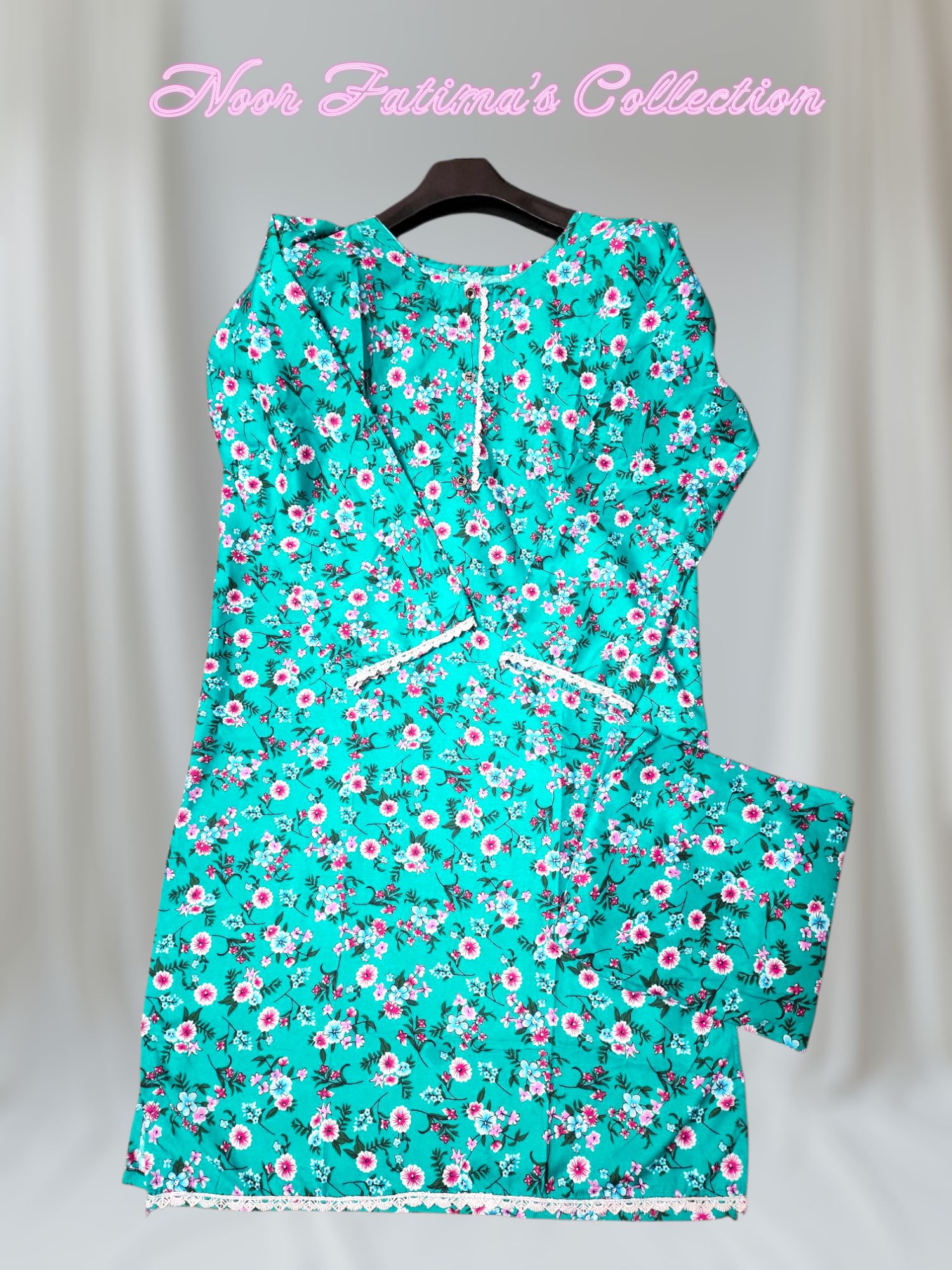 Noor Fatima's Collection Stitched Girls & Women Dress Cotton Casual Summer Wear Stylish Comfortable Outfit