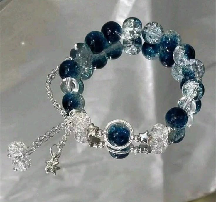 Princess Star Charm Bracelet – Fashion Jewelry for Kids & Teens, Dress-Up & Pretend Play, Adjustable Beaded Wristband