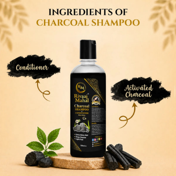 Rivaaj Mahal Shampoo Conditioner Plus Herbal Nourishment For Strong Shiny And Healthy Hair Gentle Daily Cleanser For All Hair Types