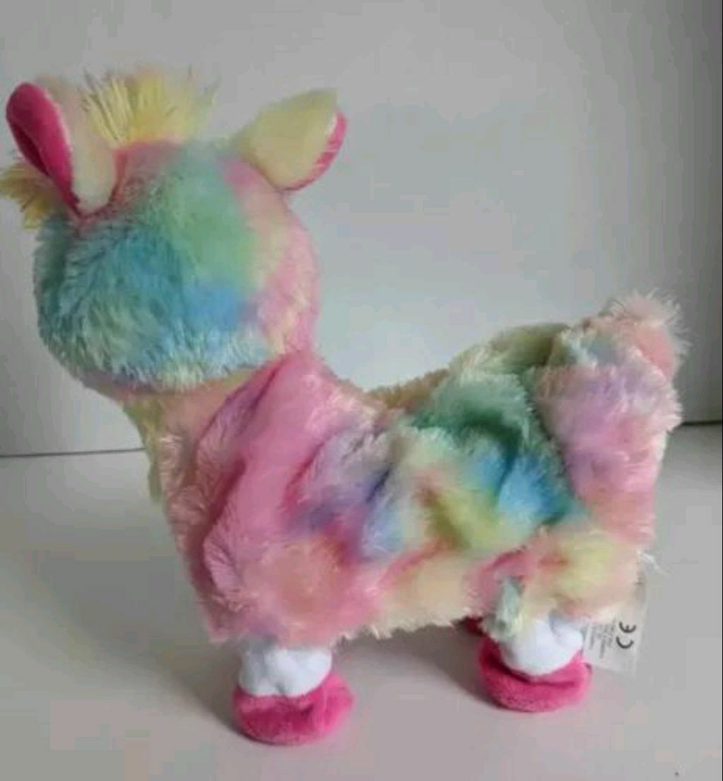 (J). Pets Alive Rainbow Bonnie The Booty Shakin Llama Battery-Powered Dancing Robotic Toy by ZURU,  (UK lot excellent condition without original box)