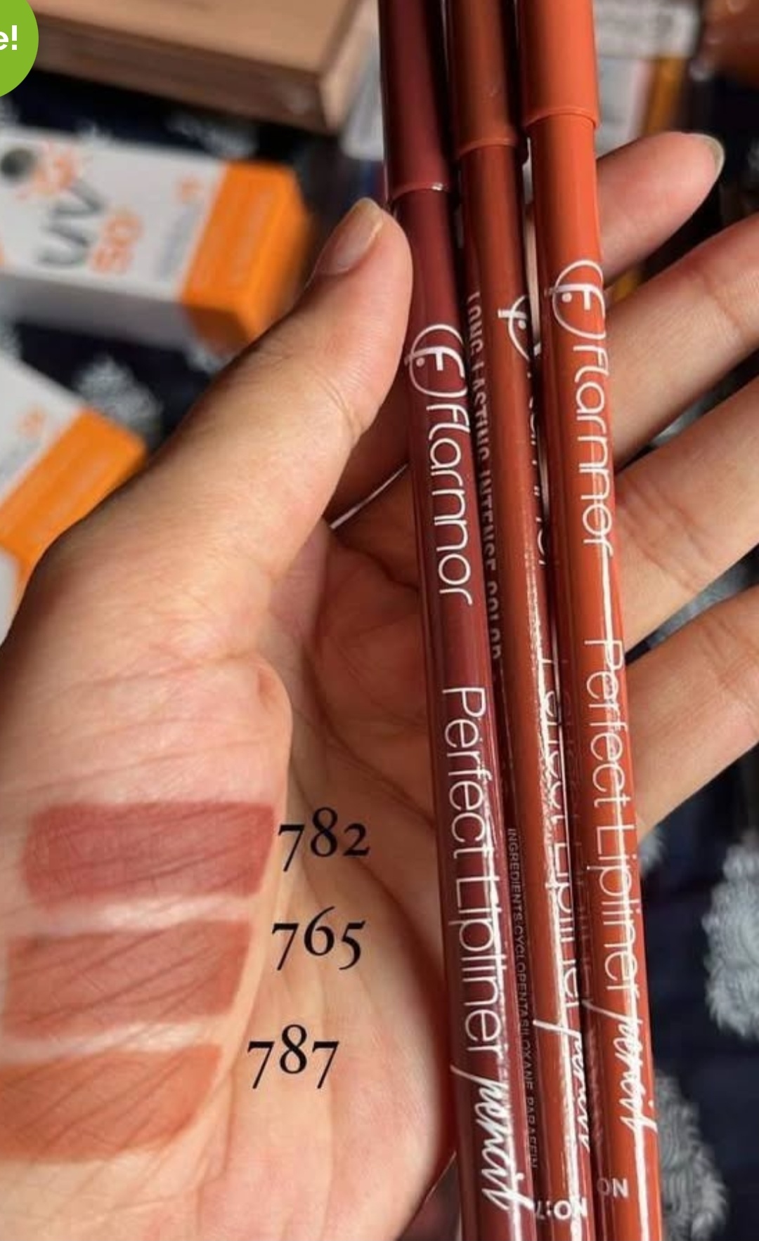 Nude Lip Liner Matte Pack Of 12
